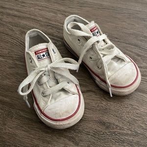 CHILDRENS WHITE CONVERSE